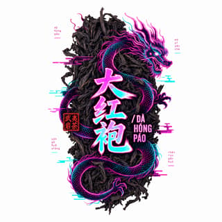 Неоновый дракон · 大红袍